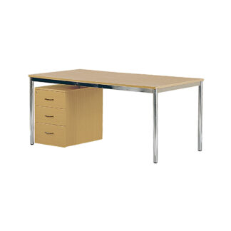 Schreibtisch mit Rolli 160x80x72
